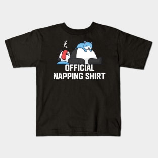 official napping shirt Kids T-Shirt